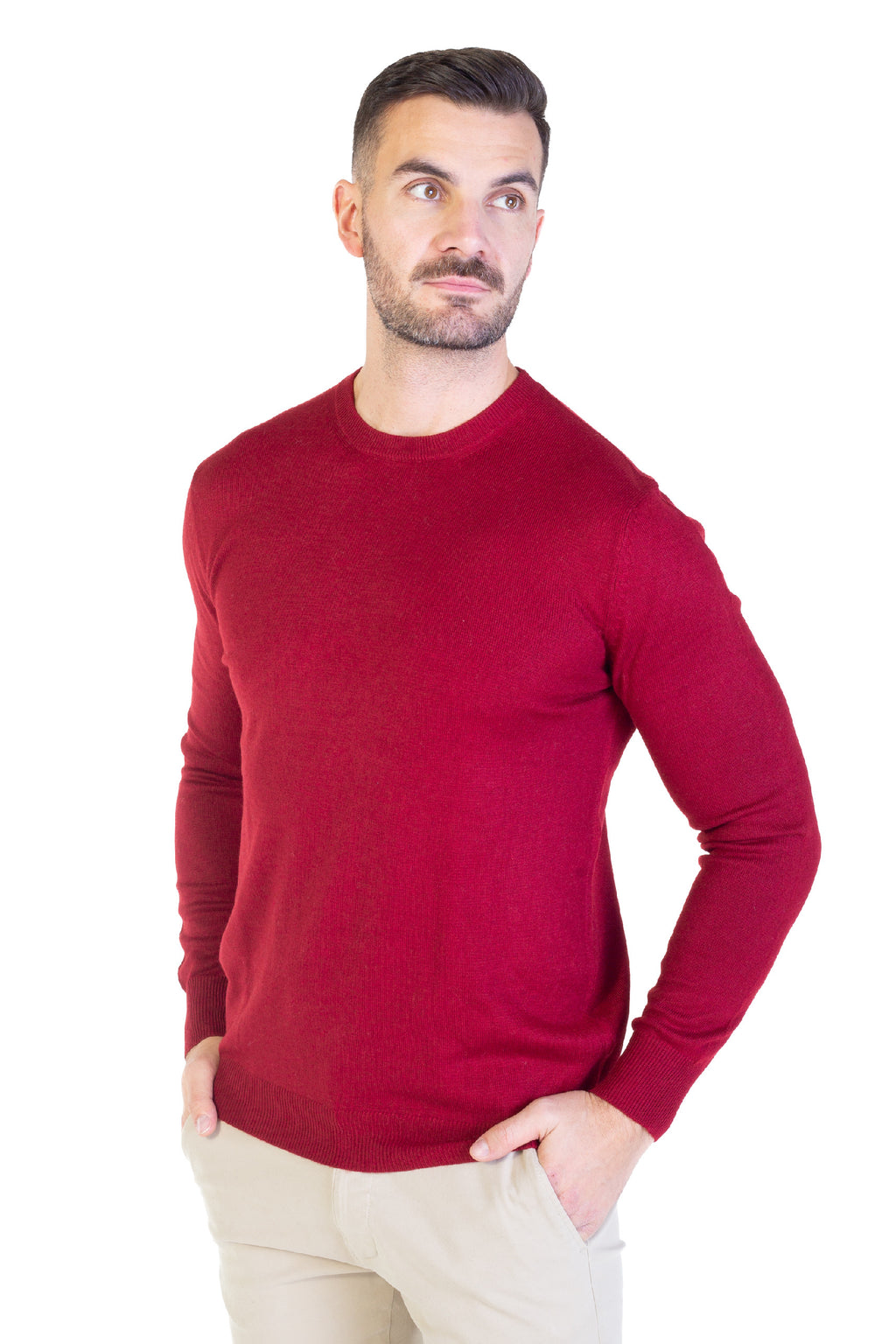 Pullover s kulatým výstřihem Rodrigo