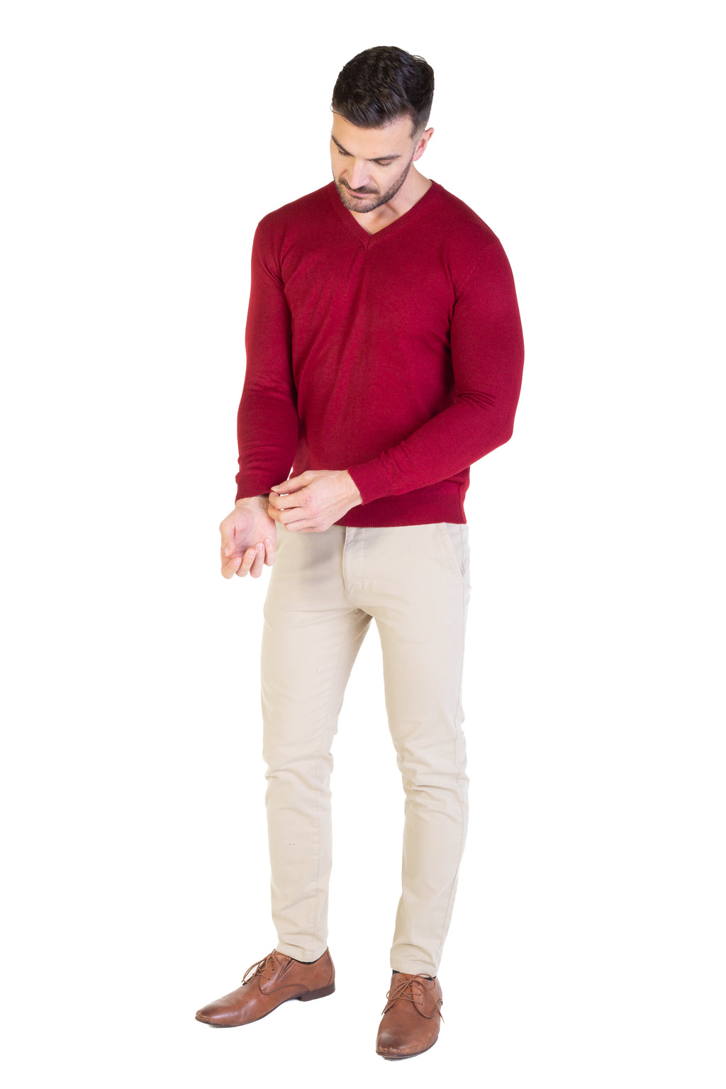 Pullover s výstřihem do "V" Tapio