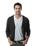 Černý cardigan