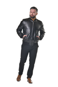 Kožený Bomber classic Charlie