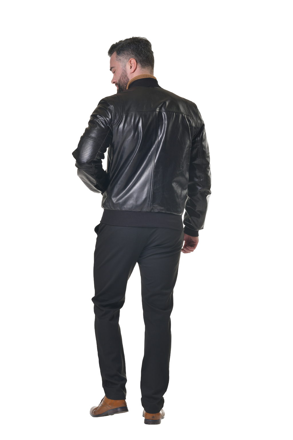 Kožený Bomber classic Charlie